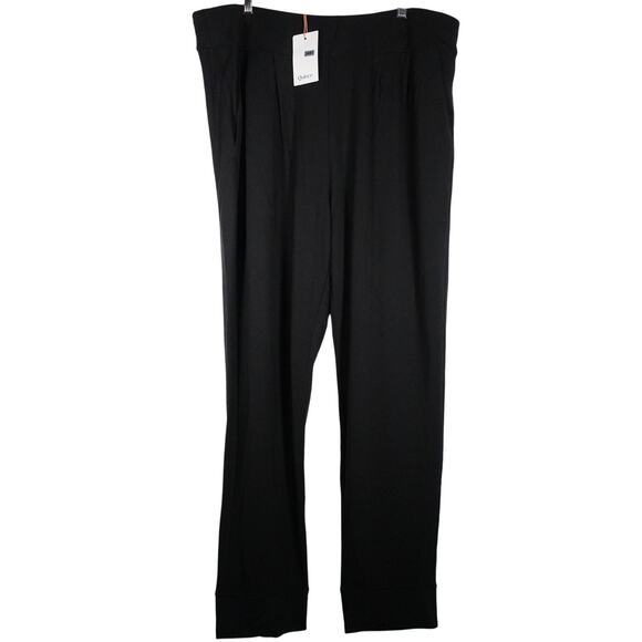 EUC Quince Women’s Black Modal Maternity Over Belly Lounge Joggers XL 3491-S - Picture 1 of 8